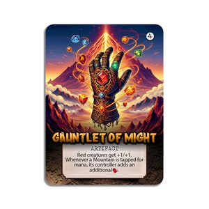マジック：ザ・ギャザリング Gauntlet of Might 2ED Gauntlet of Might · 30th Anniversary Edition (30A) #537