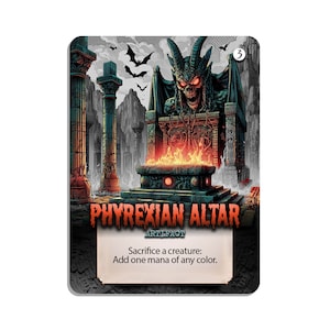 Phyrexian Altar Custom Proxy MTG Proxies