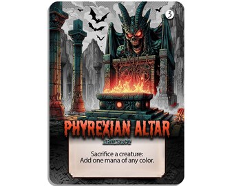Phyrexian Altar Custom Proxy MTG Proxies