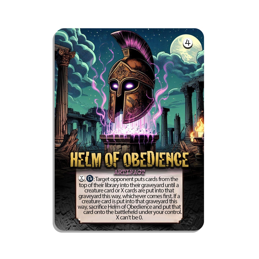 マジック：ザ・ギャザリング helm of obedience Helm Of Obedience MTG Magic The Gathering Alliances Reserved