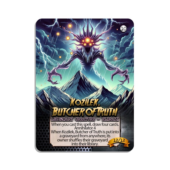 Kozilek, Butcher of Truth Custom Proxy MTG Proxies - Etsy