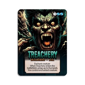 Mtg Treachery - Etsy