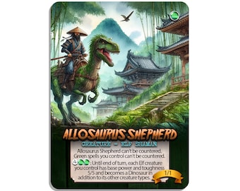 Allosauros Shepherd Custom Proxy MTG