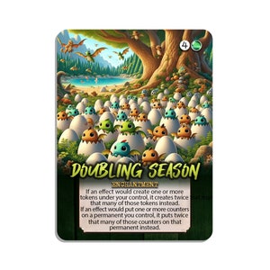 Doubling Season Custom Proxy MTG