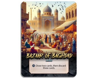 Bazaar of Baghdad (custom Card Alternate Art) - Etsy