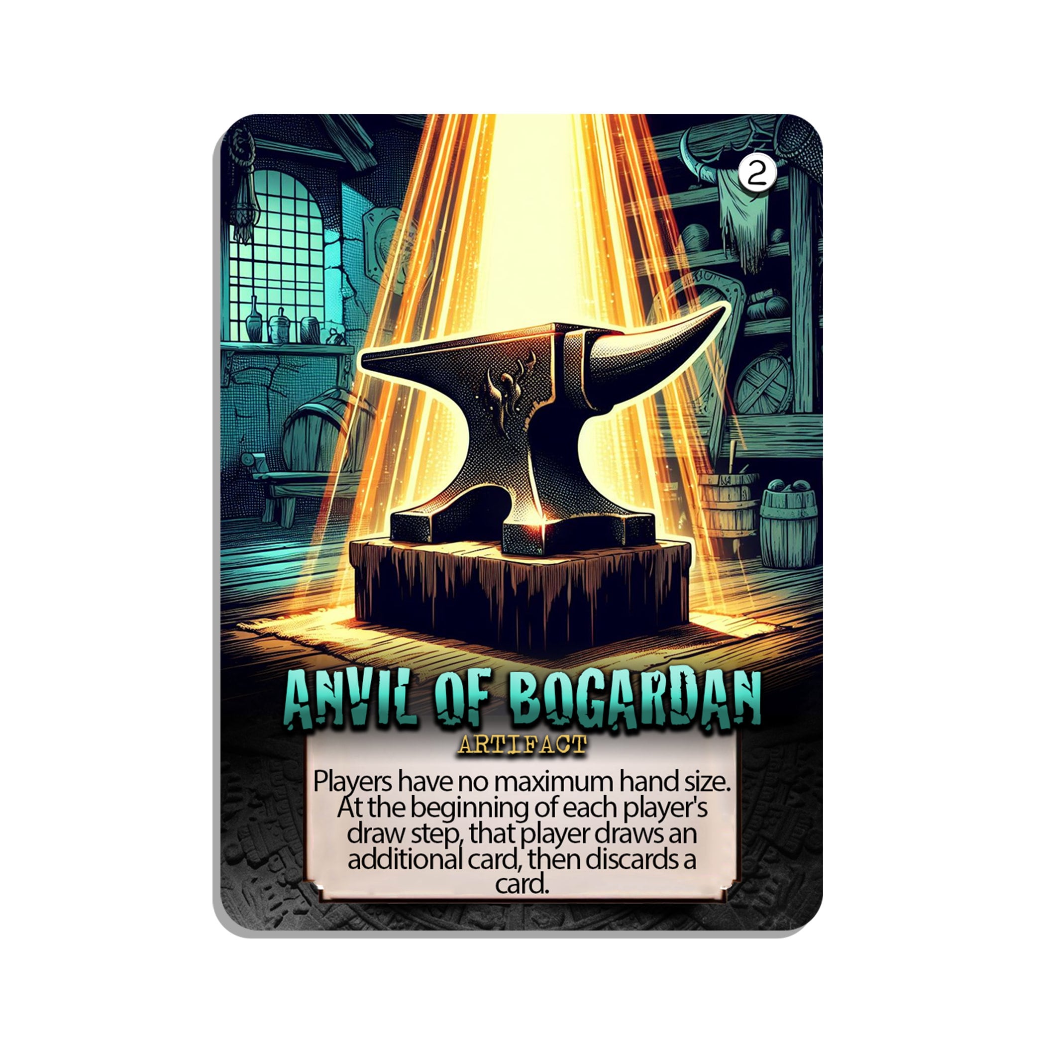 Anvil of Bogardan Custom Proxy MTG Proxies - Etsy