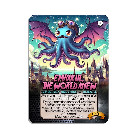 Emrakul, the World Anew Custom Proxy MTG Proxies - Etsy