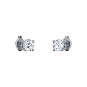 0.25 ct Diamond Earrings, 4 Prong Basket Set, 14k Gold Lab Diamond Earrings, Diamond Studs, Minimalist Earrings, Gift for Her, Everyday Wear