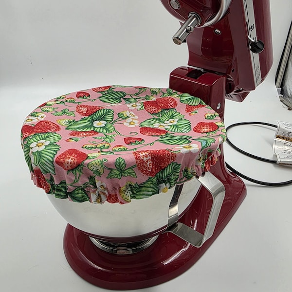 Fresas hechas a mano, tapa reversible para batidora de pie KitchenAid