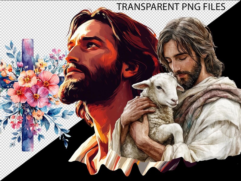 Jesus digital artwork