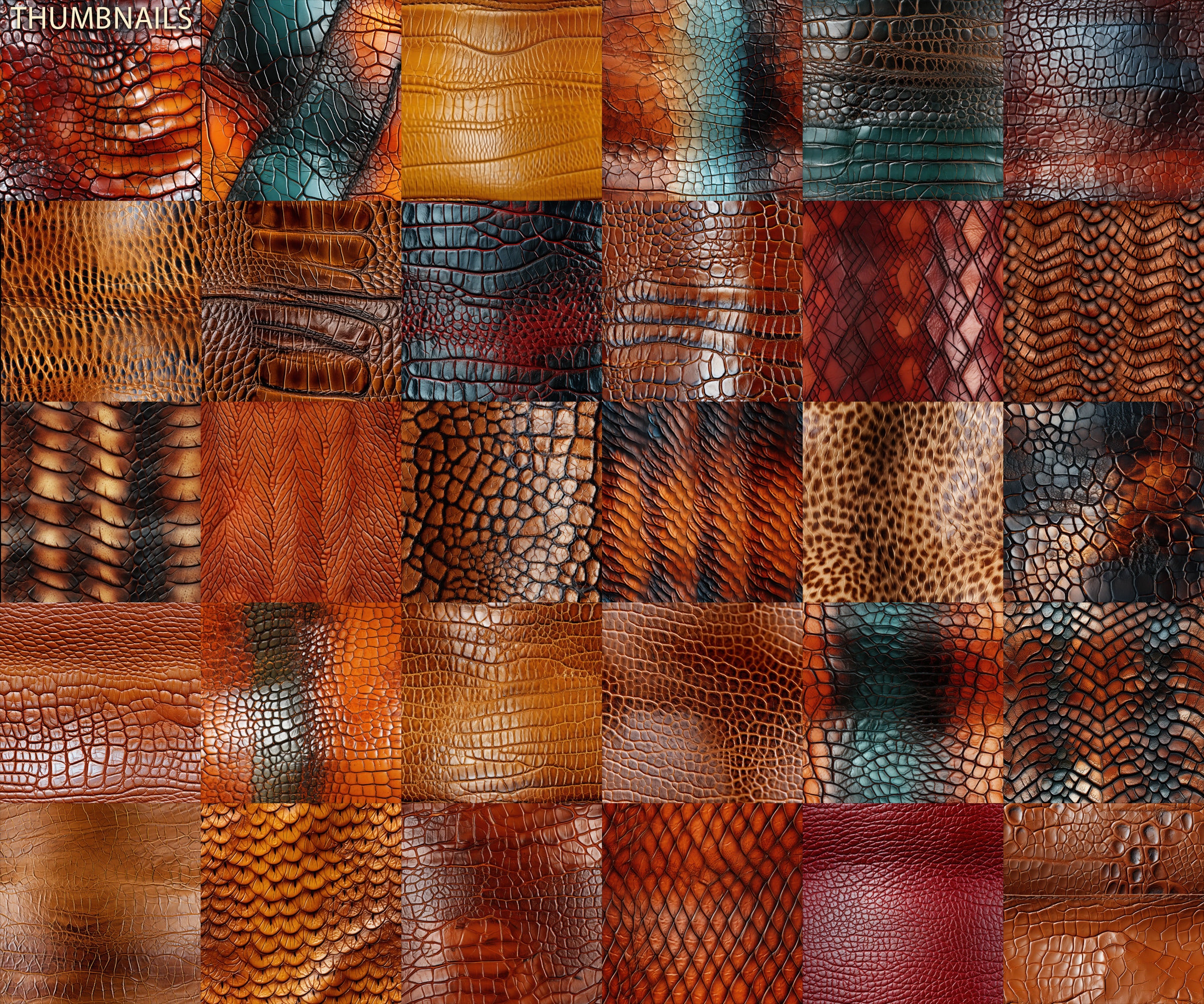 Custom Embossed Leather Paper Set 20 Seamless JPG Backgrounds Snake Skin Texture Digital