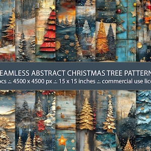 20 nahtlose JPG abstrakte dekorative Weihnachtsbaum Hintergrundmuster , Geschenkpapier, vintage, glitzernd