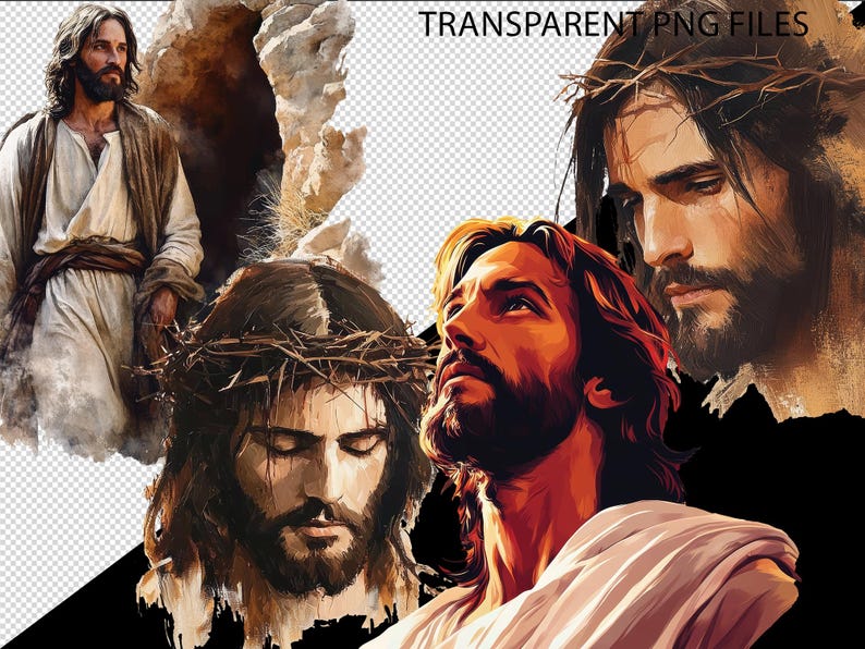 Jesus at the tomb PNG