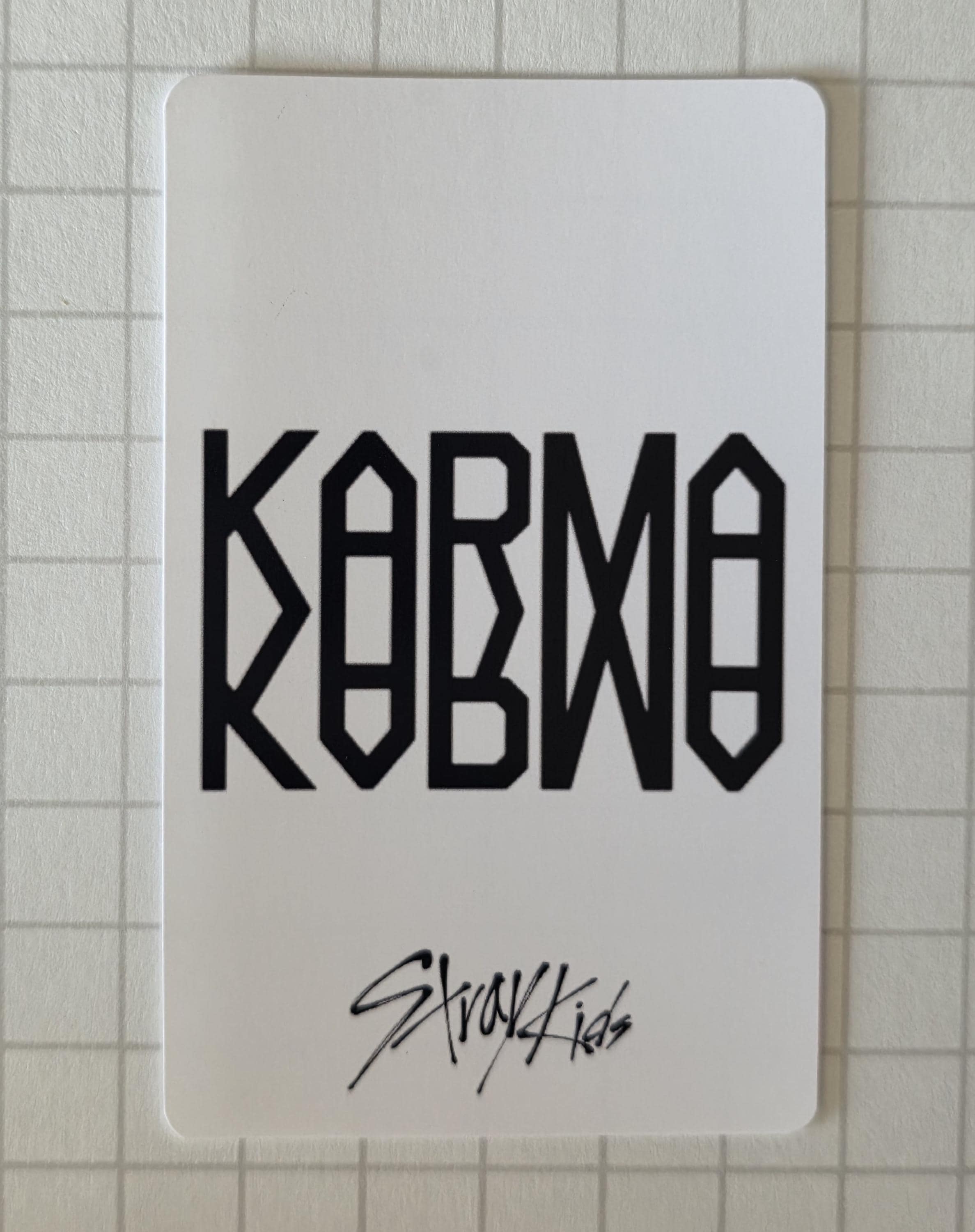 StrayKids ハン リノ KARMA Walmart トレカ Stray Kids : KARMA -walmart Unit Photocards - Etsy
