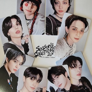 Ateez Season's Greetings 2025 Photocards Set - Etsy