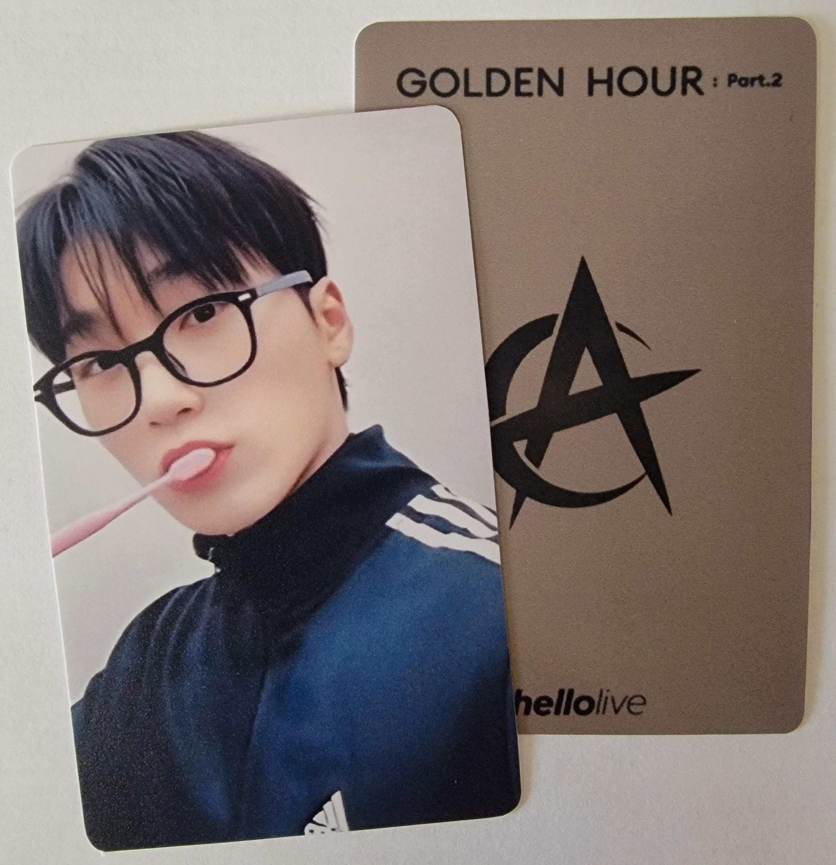 ATEEZ Golden Hour Pt2 Hello Live Lucky Draw Photocards - Etsy