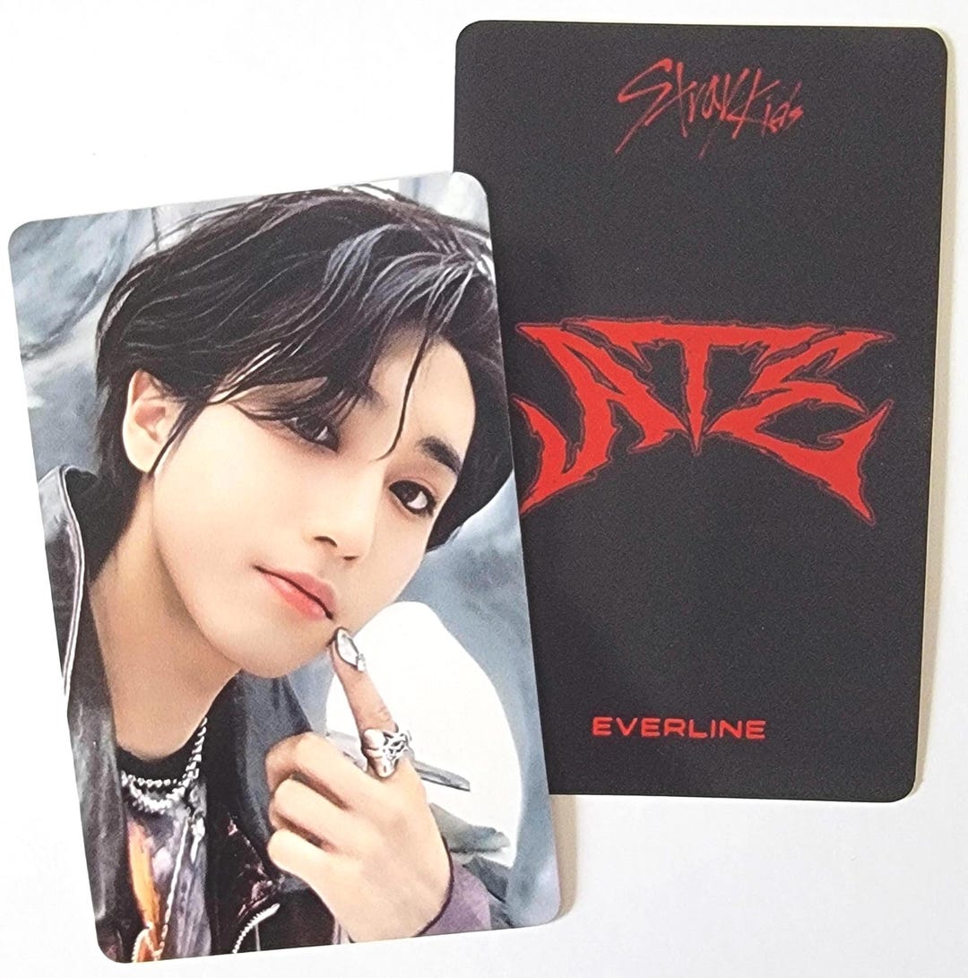 Stray Kids ATE Everline Photocards - Etsy