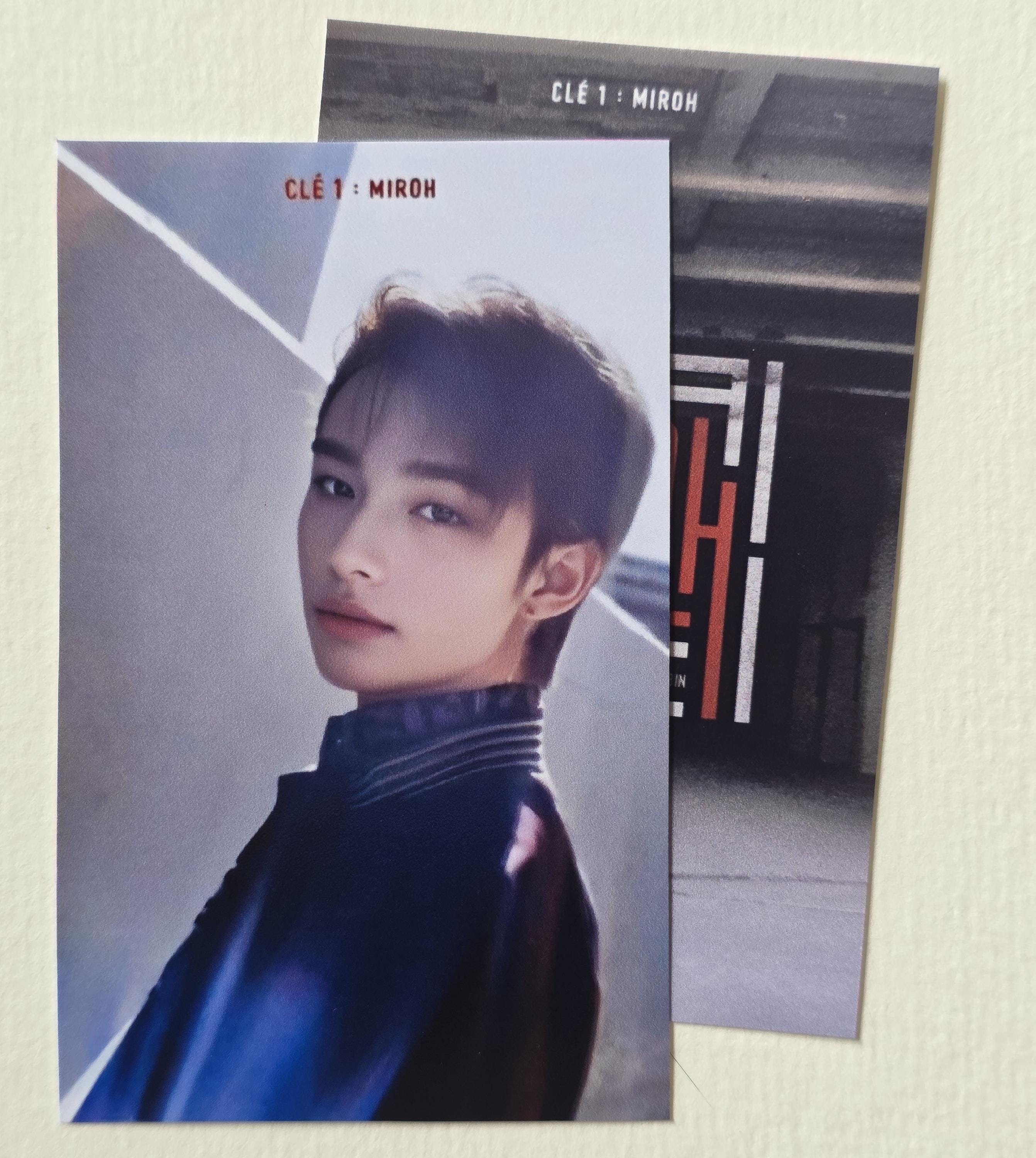 Stray Kids Cle 1 Miroh Limited Version Photocards - Etsy