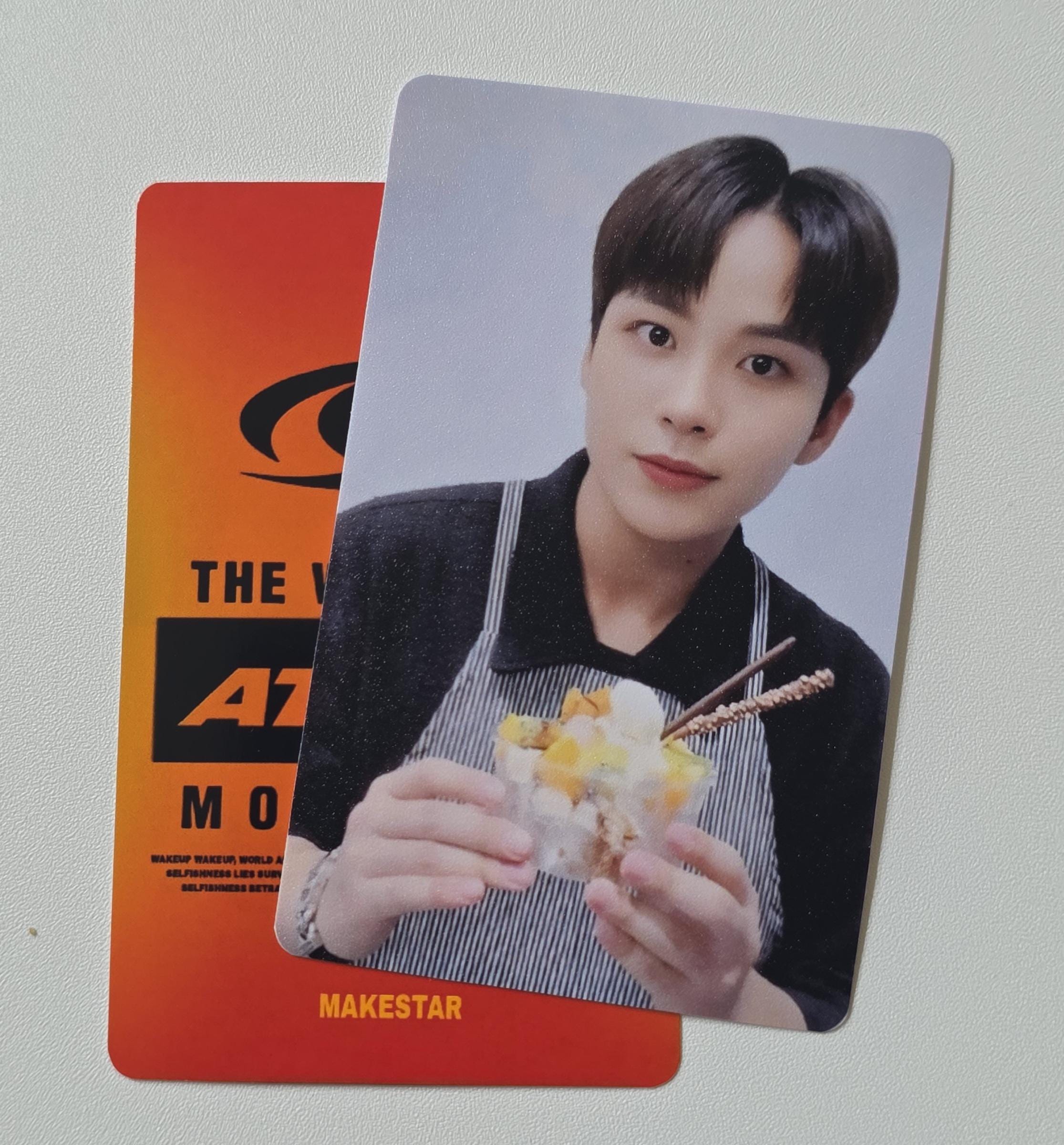 ATEEZ Movement Fan Sign Makestar Cafe Staff Photocards - Etsy