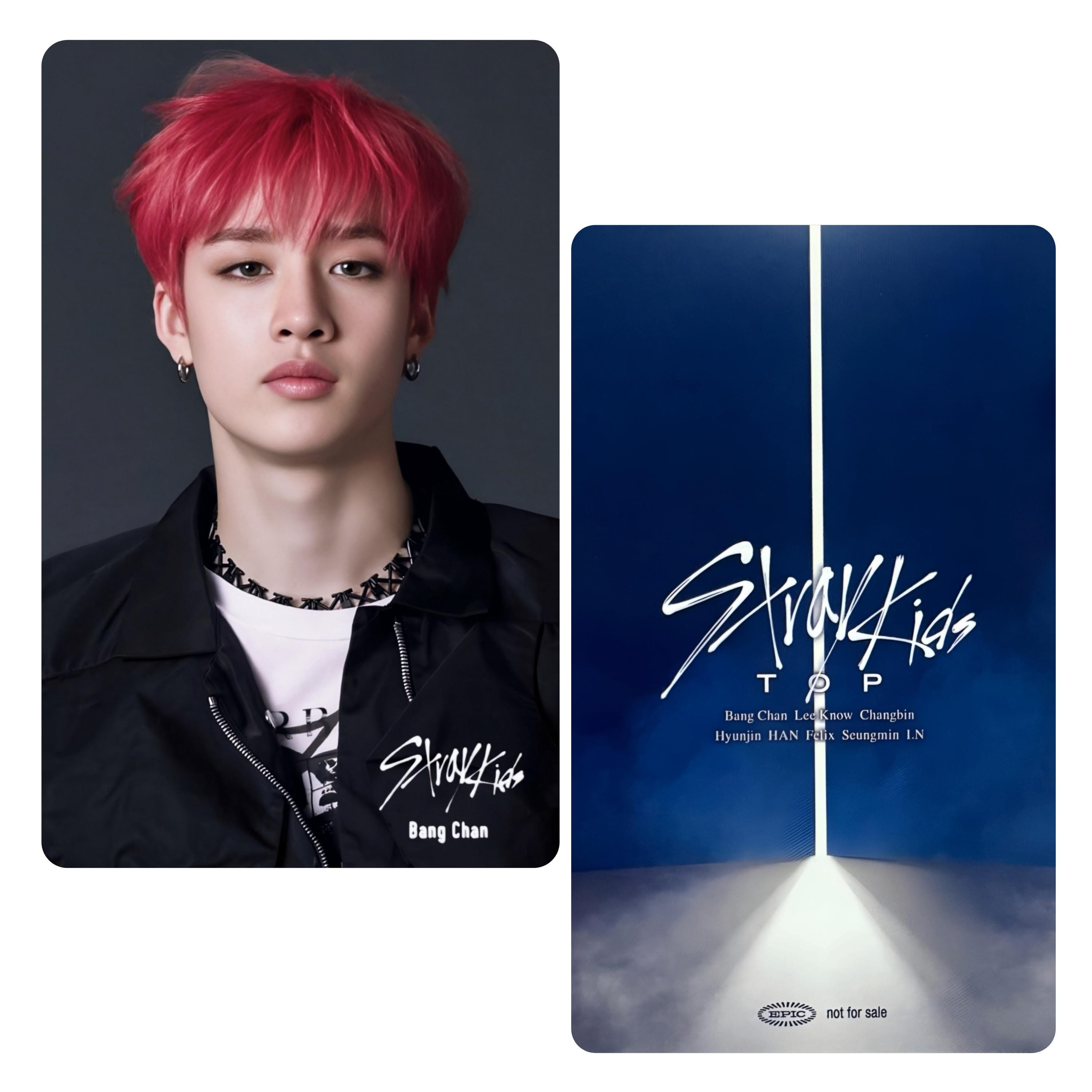 Stray Kids : Bang Chan - Top Japan Photocards - Etsy