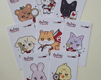 Ateez Aniteez フォトカードセット - 予約販売 - Etsy 日本