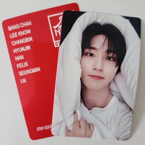 Stray Kids Hop JYP-deken POB-fotokaarten