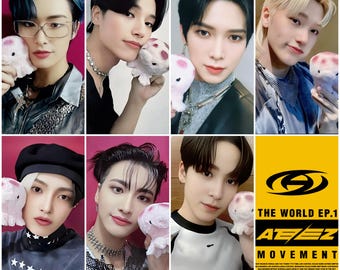 ATEEZ Movement Makestar VC Event Winner Photocards - Etsy