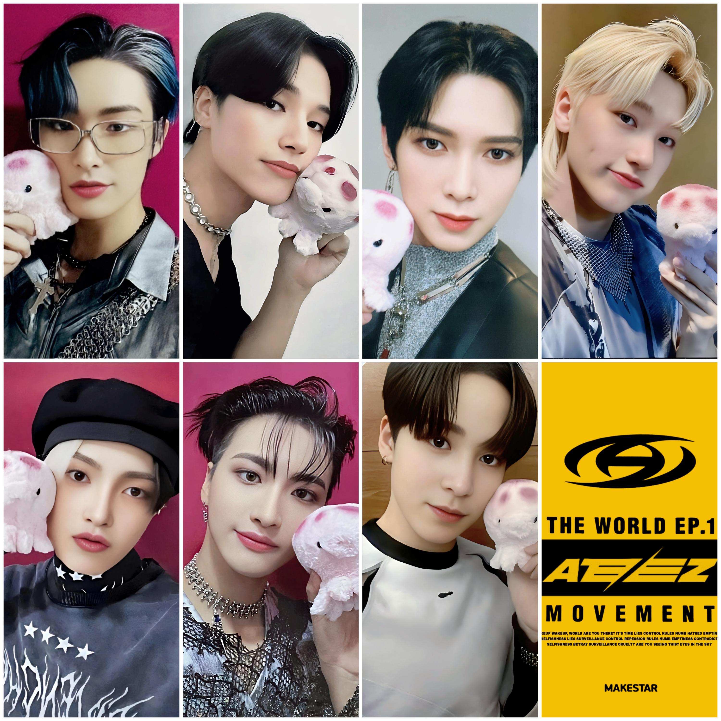 ATEEZ Movement Makestar VC Event Winner Photocards - Etsy