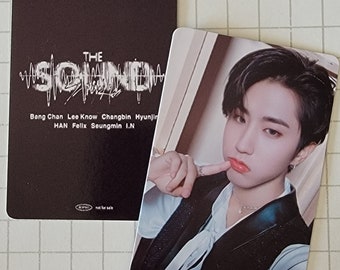 Stray Kids the Sound Sony Version Photocards - Etsy