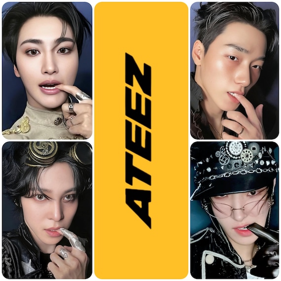 ATEEZ GOLDEN HOUR US Vinyl FLIRT ソンファトレカ Ateez : Golden Hour 4 Vinyl Flirt Photocards - Etsy Canada
