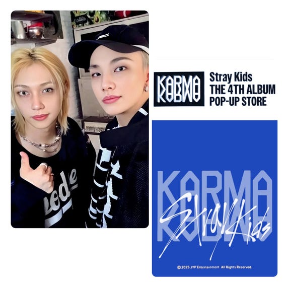 Stray Kids : Karma - Soundwave Pop UP LD Hyunlix Unit Photocards