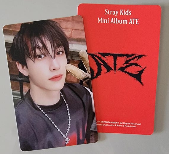 Stray Kids ATE Soundwave Photocards - Etsy