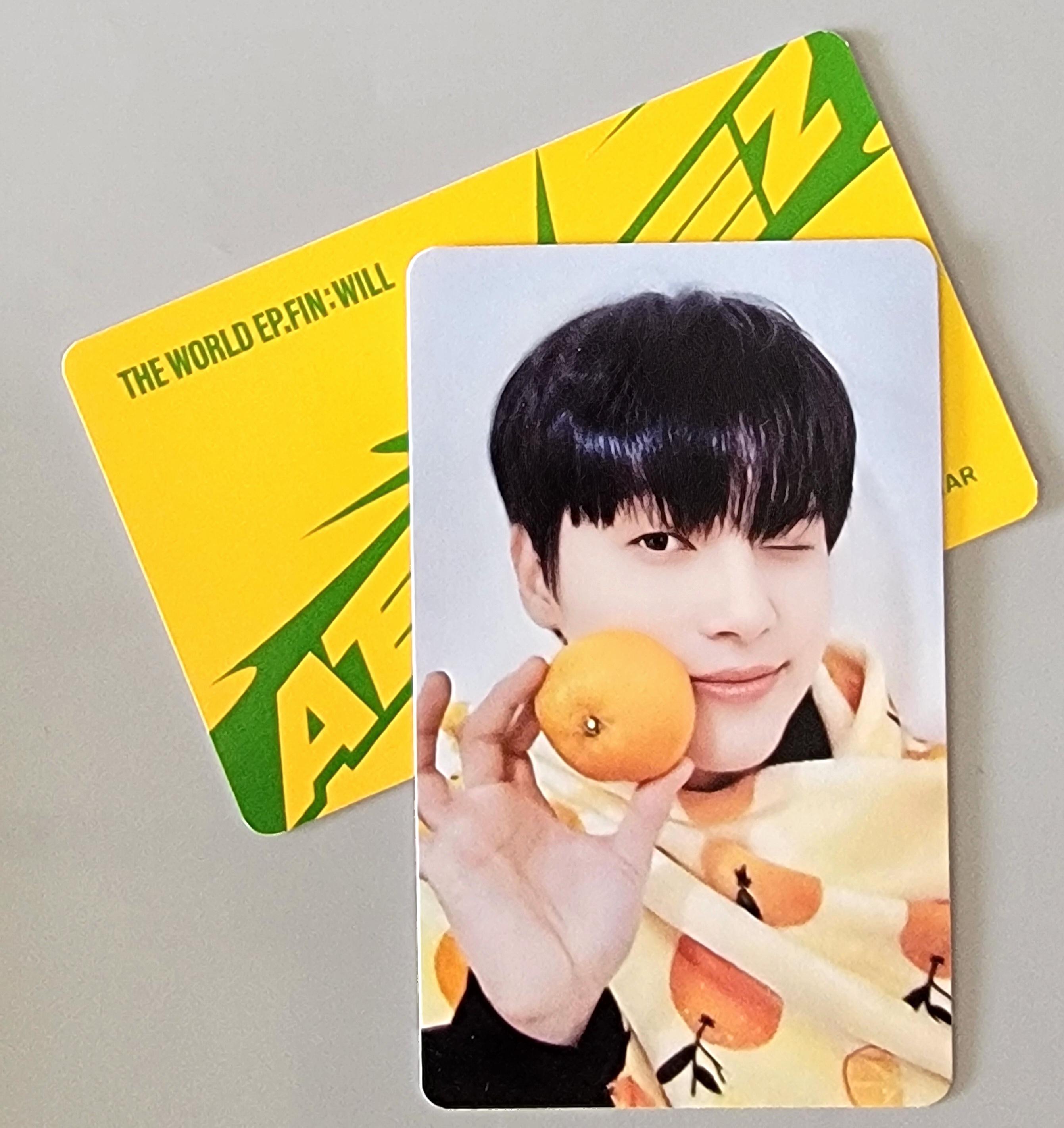 ATEEZ the World Ep. Fin: Will - Makestar 4.0 Photocards - Etsy