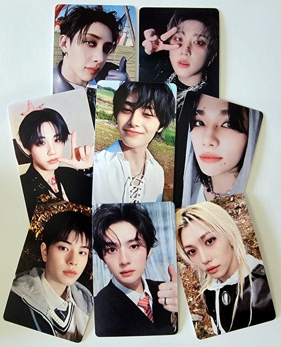 Stray Kids Hop JYP Shop POB Photocards - Etsy