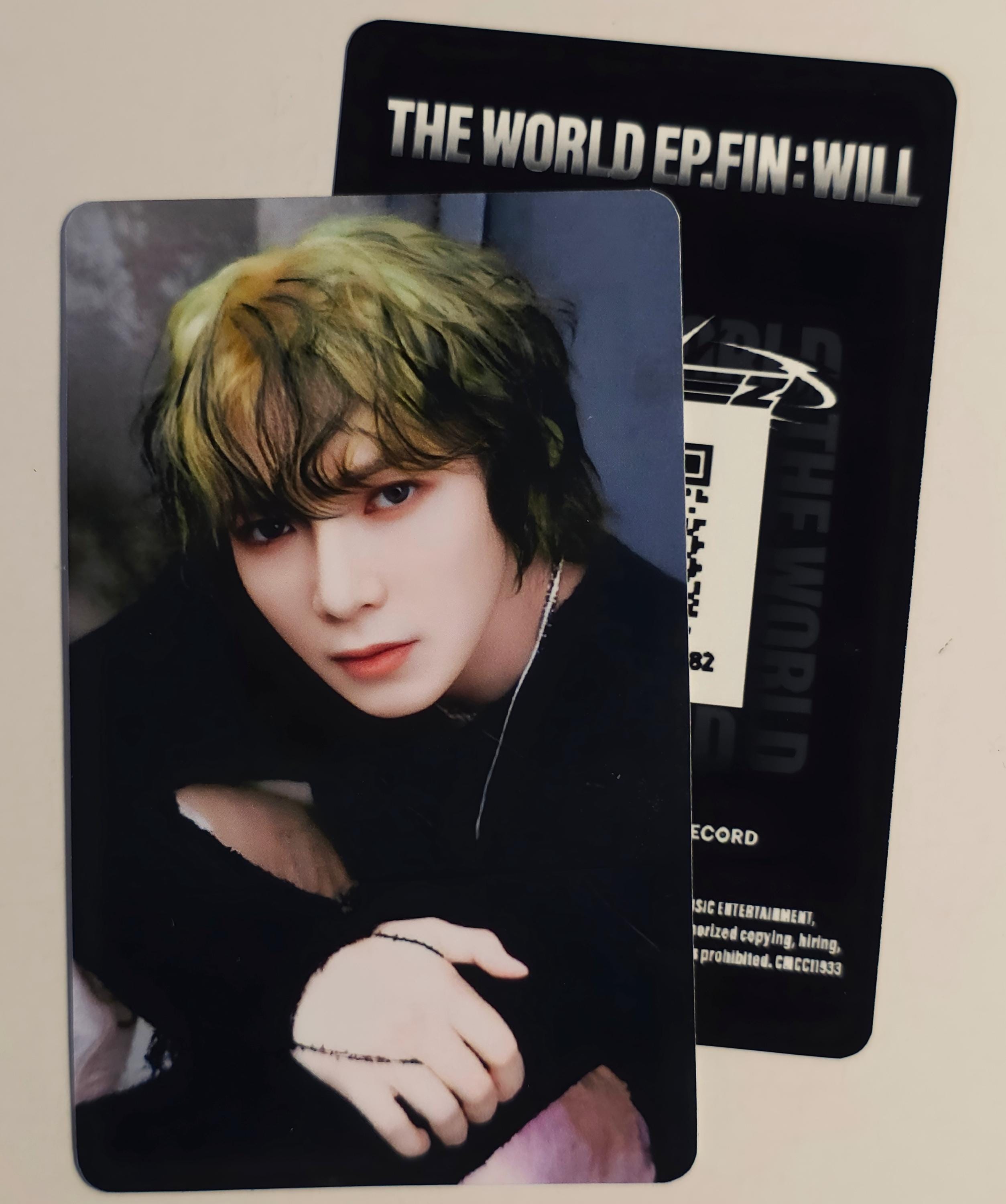 ATEEZ The World Ep Fin Will KQ プラットフォーム Ver フォトカード