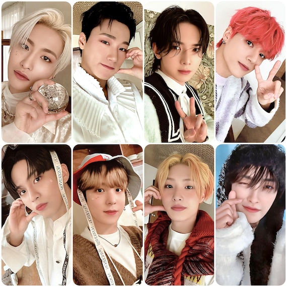 ATEEZ 4th Membership Kit Photocards - Etsy