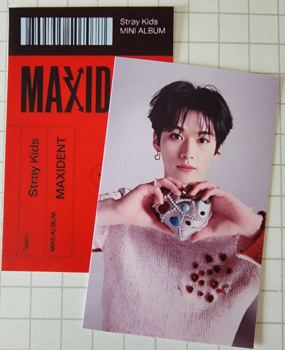 Stray Kids Maxident Case POB Photo Card - Etsy