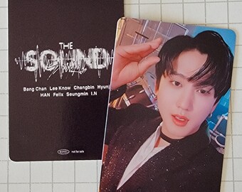 Stray Kids the Sound Sony Version Photocards - Etsy