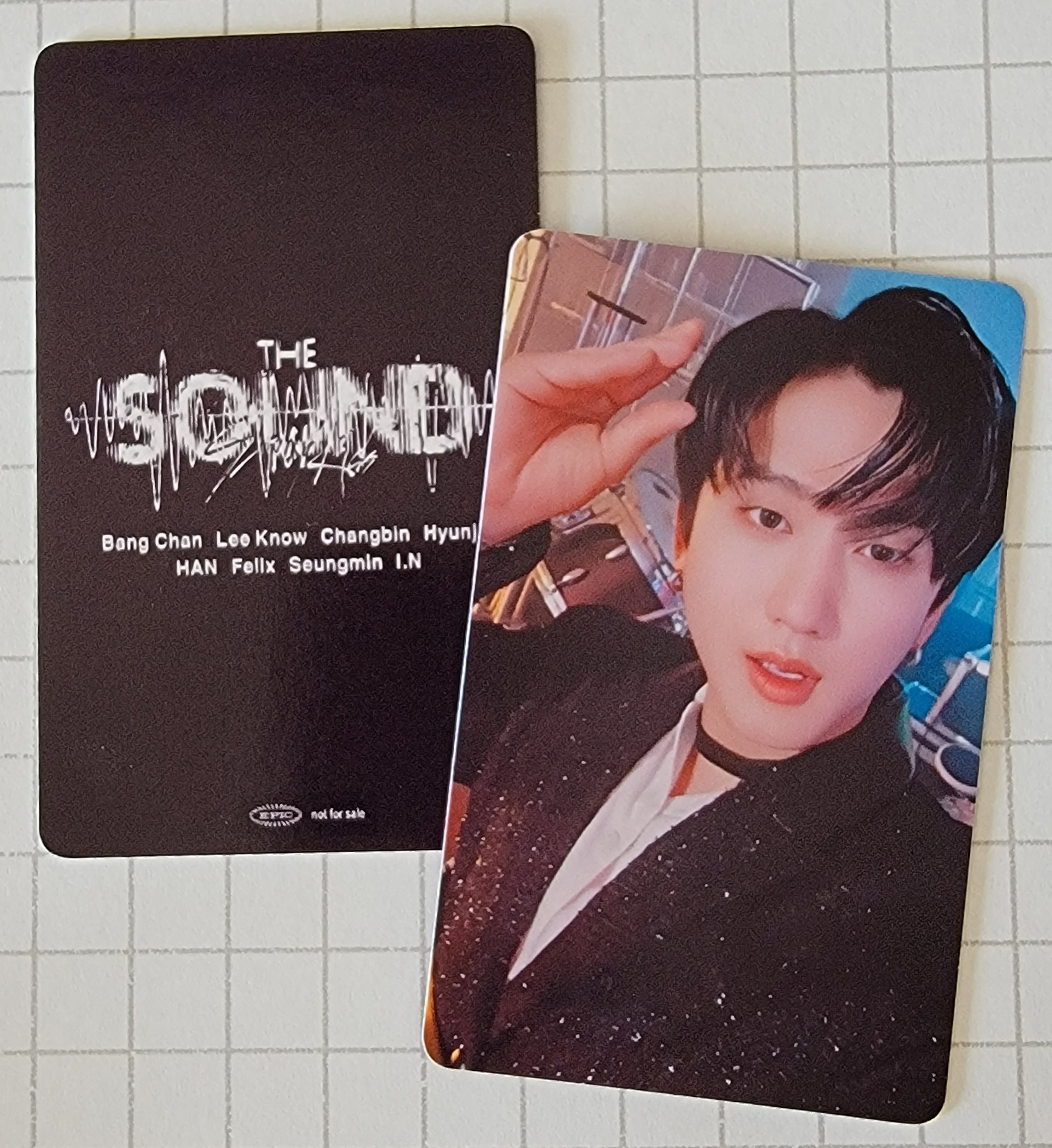 Stray Kids the Sound Sony Version Photocards - Etsy