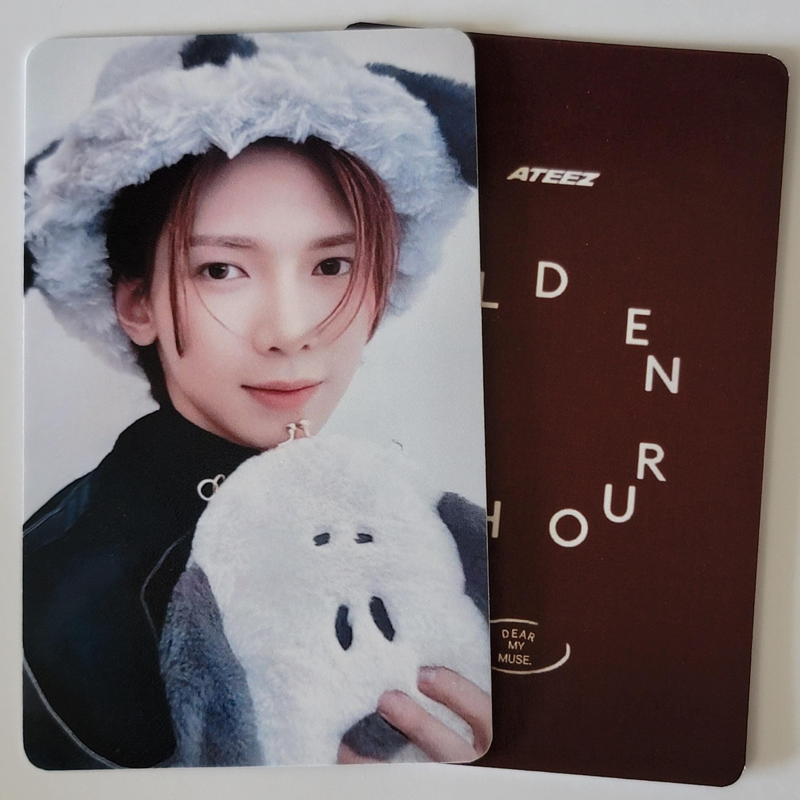 ATEEZ GOLDEN HOUR: Part.2 Dear My Muse Photocards - Etsy Canada
