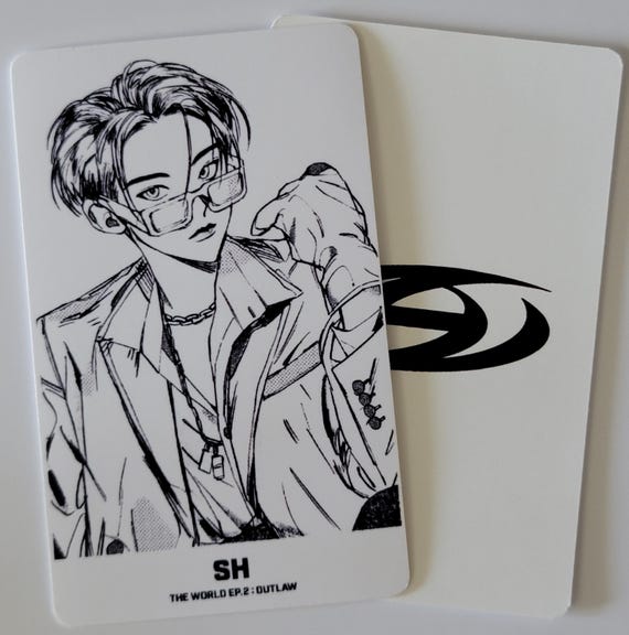 ATEEZ Outlaw Partner Photocards - Etsy