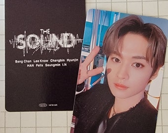 Stray Kids the Sound Sony Version Photocards - Etsy