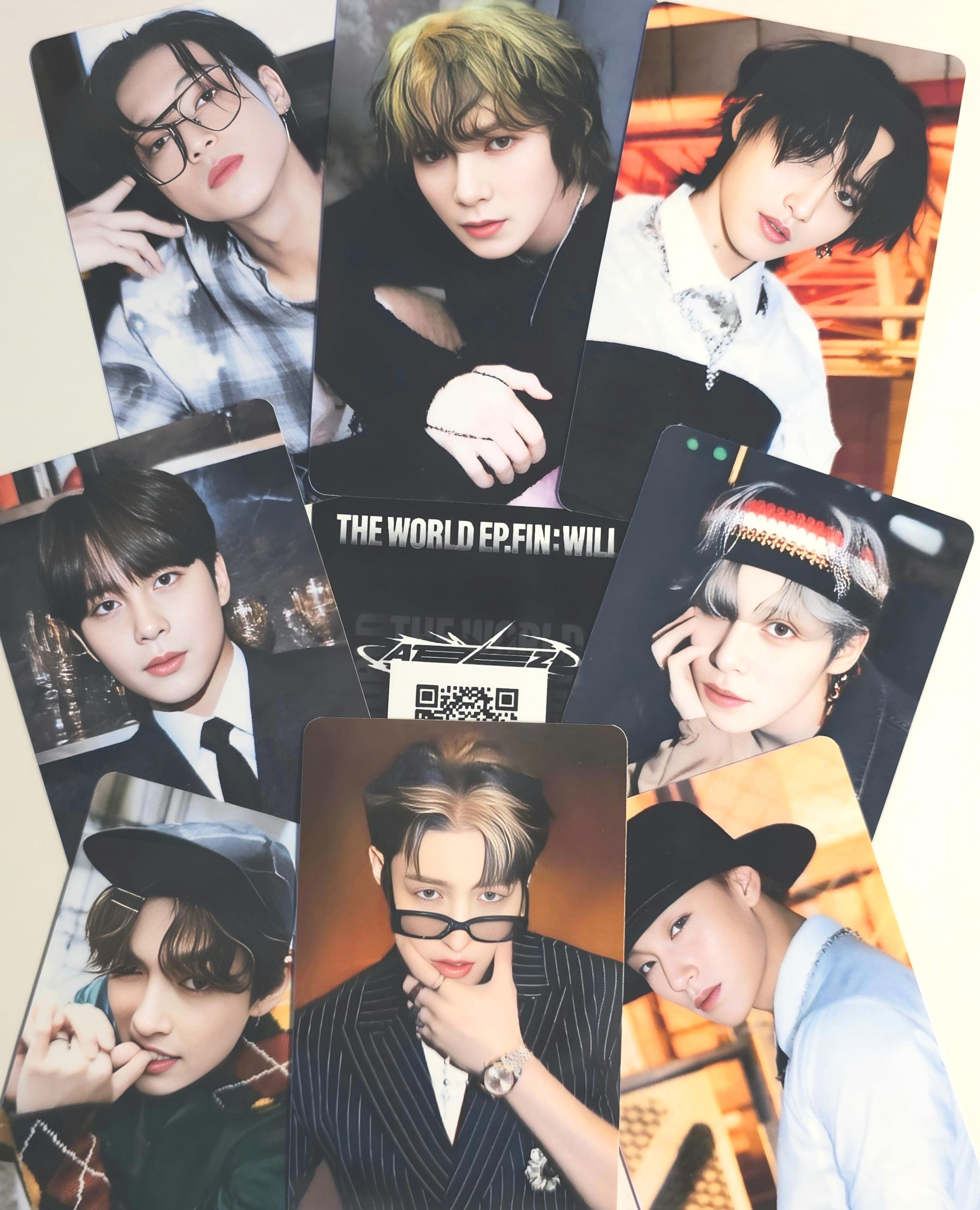 ATEEZ The World Ep Fin Will KQ プラットフォーム Ver フォトカード