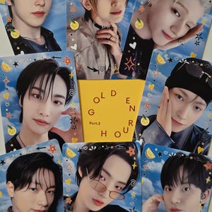 ATEEZ Golden Hour 3:Lemon Drop Broadcast Photocards