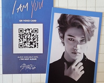 Stray Kids 激レア！I am NOT QR Voice Card STRAY KIDS I am Tour I am Not QR Voice Card Photocard