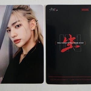 Stray Kids Hyunjin Noeasy Photocard - Etsy