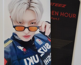 ATEEZ Golden Hour 1 Makestar Lucky Draw Photocards - Etsy