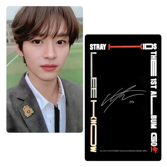 Stray Kids : Lee Know - Go Live Limited Edition Photocards - Etsy