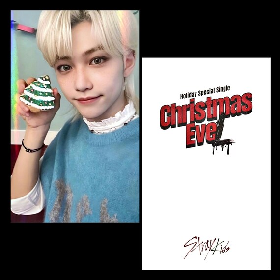 Stray Kids : Felix - Christmas Evel Hottracks Photocards - Etsy