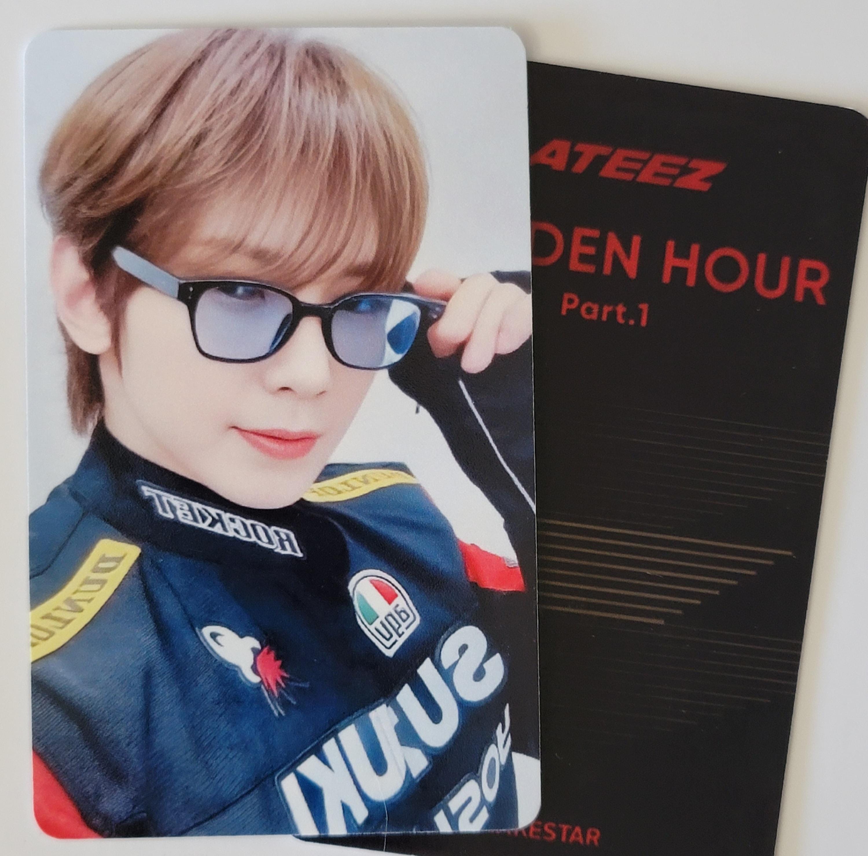 ATEEZ Golden Hour 1 Makestar Lucky Draw Photocards - Etsy